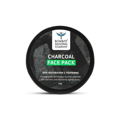 Bombay Shaving Company Charcoal Face Pack Anti-Pollution & Anti- Blackhead